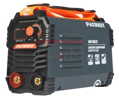 Аппарат сварочный инверторный PATRIOT WM 160D MMA /диспл